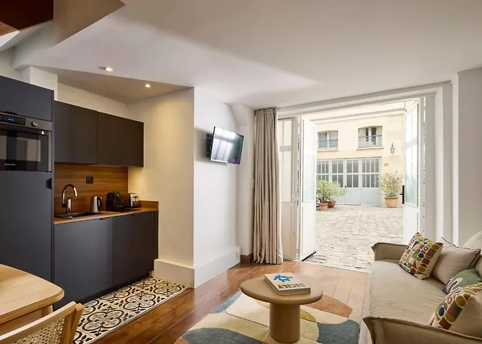 Un 1-ch/1-sdb Confortable- Place Des Vosges 公寓 巴黎